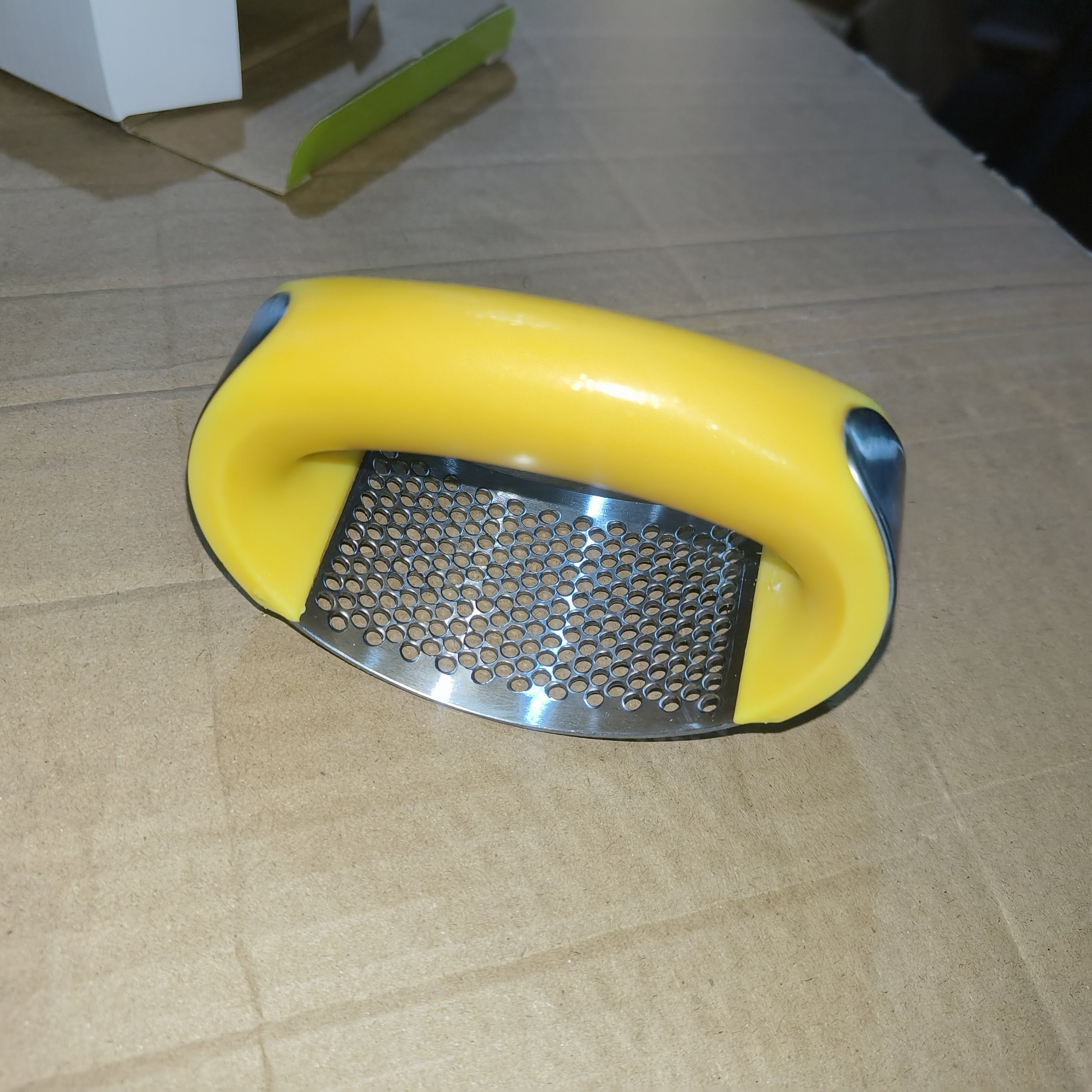 Stainless Steel Garlic Masher Garlic Press Household Manual Curve Fruit Vegetable Tools Kitchen Gadgets