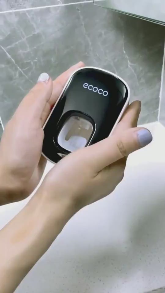 Wall Mounted Automatic Toothpaste Holder Bathroom Accessories Set Dispenser