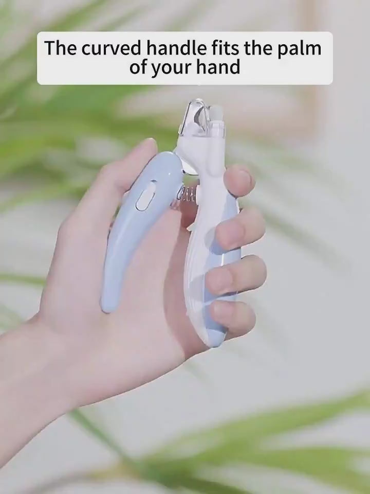 Pet Nail Clippers Dog Nail Clippers Cat Nail Clippers LED Electric Nail Grinder Pet Supplies LED Light Pet Nail Clippers